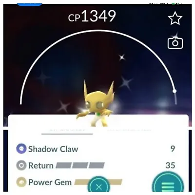 Shiny Purified Sableye Lv41 Pokemon Trade Go2 Charge REGISTERED Trade Pvp 1500 • $9.30