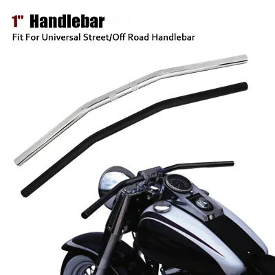 $33.50 • Buy Drag Handlebar 1  Z Bar For Harley Davidson Sportster XL883 XL1200 Softail Dyna
