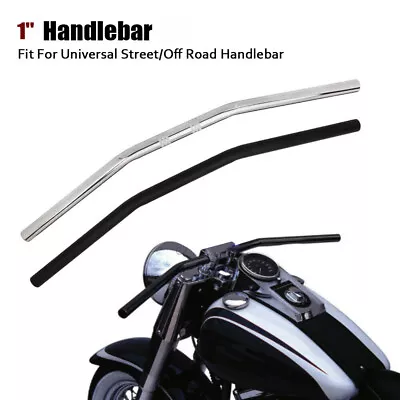 Drag Handlebar 1  Z Bar For Harley Davidson Sportster XL883 XL1200 Softail Dyna • $31.90