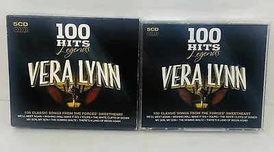 Vera Lynn 100 Hits Legends 5 CD Box Set Rock Pop • $12.99