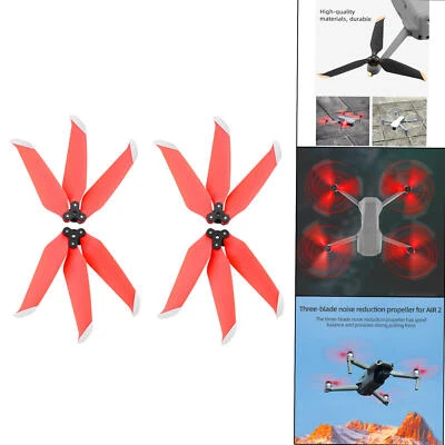 $26.18 • Buy Propellers 3-Blade Silent Props Noise Reduction For DJI Mavic Air 2/2S