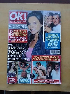OK Magazine 2005 Victoria Beckham Jordan & Peter Kylie Jade Goody Kerry Etc • £7.99