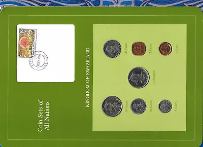 $11.73 • Buy Coin Sets Of All Nations Swaziland 1975-1982 UNC 50,1 Cent 1975 1 Lilangeni 1981