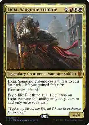 Licia Sanguine Tribune - Vampires - Custom Commander Deck MTG • $82.09