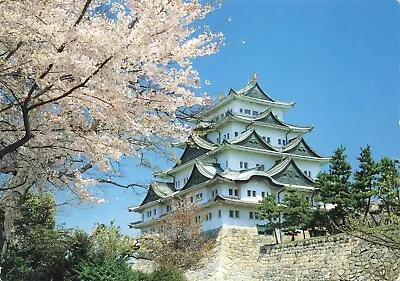 Postcard Japan Nagoya Castle Cherry Blossom Trees Oda Clan In The Sengoku Period • $5.99