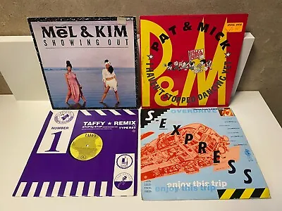 4 X 12  Singles - Pat & Mic / S-Express / Mel & Kim / Taffy #14 • £7.99