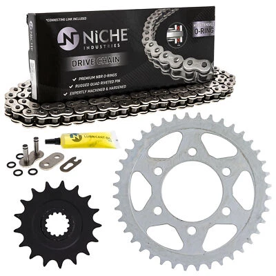 $73.95 • Buy Sprocket Chain Set For Kawasaki Ninja ZX10R 17/40 Tooth 525 O-Ring Front Rear