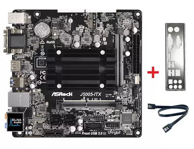 ASRock J5005-ITX Onboard Quad-Core CPU ITX Motherboard DDR4 SO-DIMM SATA3 HDMI • $89.10