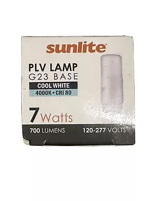 Sunlite #85426 Led Plv G23 Base 7w Non-dimmable • $13