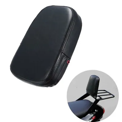 $15.99 • Buy Backrest Sissy Bar Cushion Pad For Honda Shadow Kawasaki Vulcan Yamaha Harley