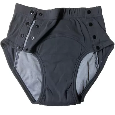 Men's Washable Incontinence Shorts Reusable Pant Diapers For Adults Prostate • $26.79