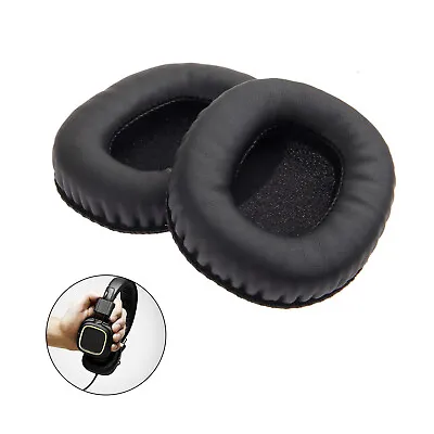 Black Ear Pads Cushion Earpad Fit For Marshall Monitor Over-Ear Stereo Headphone • $10.88