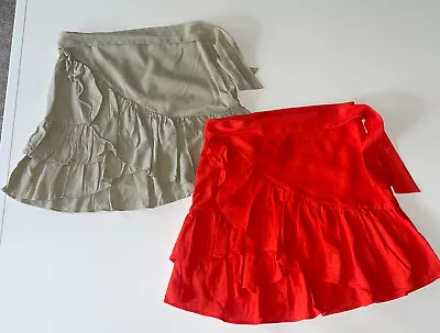 £0.99 • Buy 2x LADIES SUMMER SKIRTS TOP SHOP SIZE 8