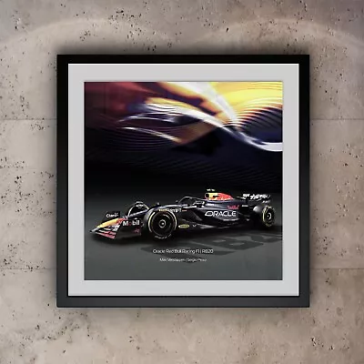 Red Bull F1 Car Poster | RB20 | Max Verstappen | Sergio Perez | Print | • £9.99