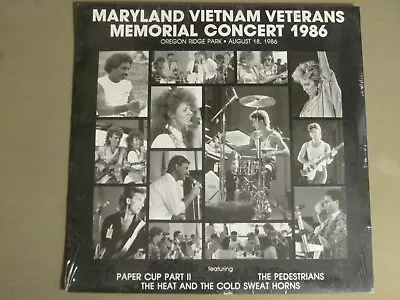 Maryland Vietnam Veterans Memorial Concert 1986 Lp Tango Rare Private Md Sealed! • $7.99