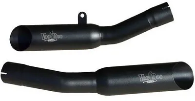 Voodoo Shorty Slip-On Exhaust Dual Black For Kawasaki ZX-14R 12-23 VEZX14L2B • $530.99