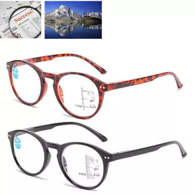 Varifocal Glasses Reading Glasses +1.0 1.5 2.0 2.5 3. Anti-blue Light Multifocal • £7.59