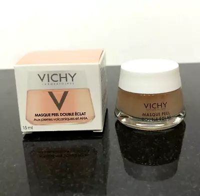 Vichy DOUBLE GLOW PEEL MASK. Sample 15 Ml./0.51 Fl. Oz. France. New. Exp - 10/24 • $19.56