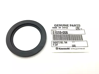 Kawasaki Fuel Petrol Cap Gasket Seal KH250 KH400 S1 S2 S3 KH500 H1 H2 51059-008 • £14.95