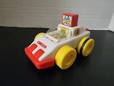 Rare Vintage Plastic Chicco Push N' Go #2 Race Car Made In Italy  • $20