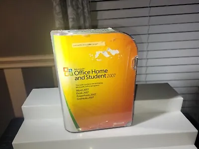 Genuine Microsoft Office WIN32 Home And Student 2007 With CD & Key • $12.99