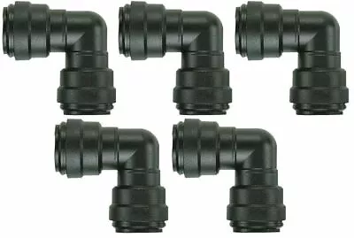 £14.49 • Buy John Guest 12mm Push Fit Elbow (Pack Of 5) 12mm Push Fit Water Elbow