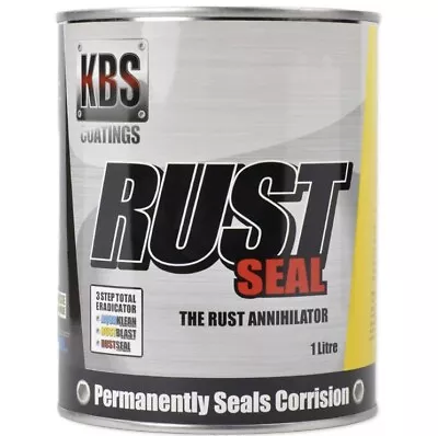 KBS Rustseal SATIN Black Chassis Paint Corrosion Prevention Automotive 1LT • $98