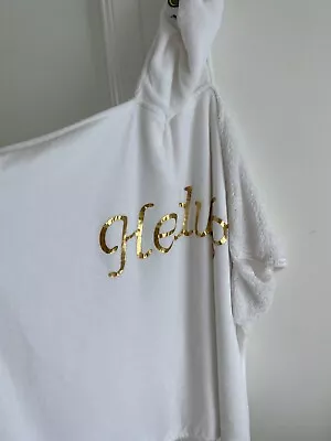 Typo Harry Potter Hedwig White & Gold Hooded Blanket Oodie • $30