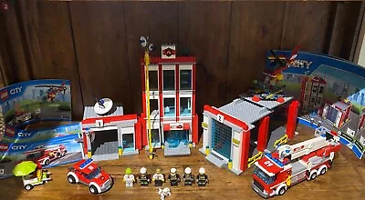 LEGO CITY: Fire Station (60110) Almost Complete With Instructions  • $84.99