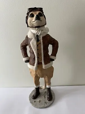 £20 • Buy RARE Country Artists Magnificent Meerkats Aviator Figure Bader CA02899 26cm High