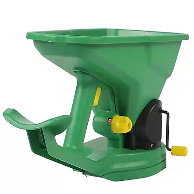 Hand Crank Seeder 1.5L Capacity Broadcaster Spreader Handheld Power Spreader • $52.80