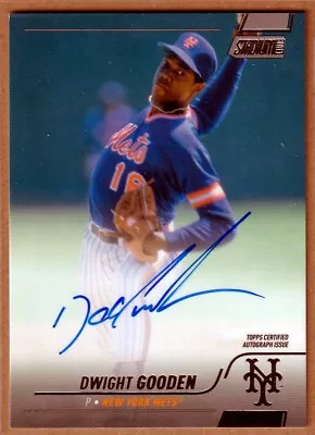 2022 Stadium Club Autographs #SCBADG Dwight Gooden AUTO - New York Mets • $1.25