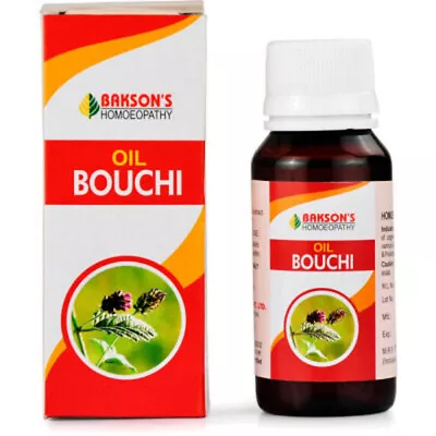 Bakson Oil Bouchi (60ml) Homeopathy - Free Shipping • $9.35