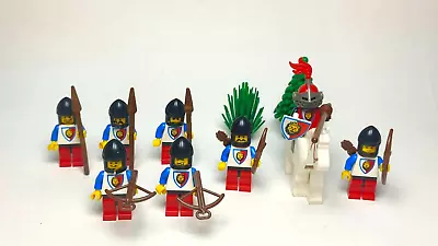 LEGO Mixed Lot 8x Castle Royal Knights Minifigures Minifigs With Accessories • $26.75