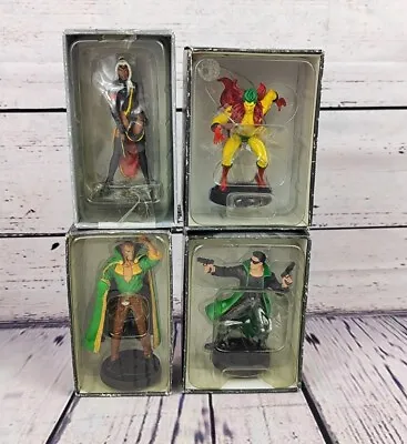 4 X Eagle Moss DC/Marvel Comic Figures Bundle StormCreeperHitman Ras Al Gul • £13.49