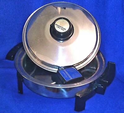 Kitchen Craft Electric Skillet Liquid Oil Core Waterless West Bend Beautiful • $99.95