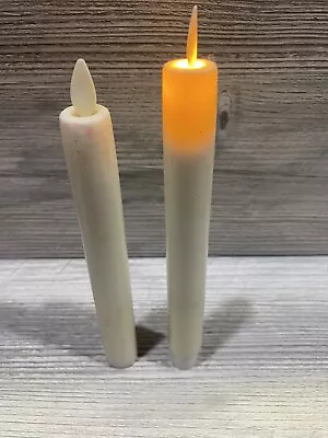 Set Of 2 8   Wax Flameless Moving Wick Candles (see Details) • $15.99