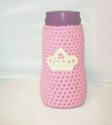 Handmade Crochet Baby Bottle COVER / PERSONALIZED  • £5.31