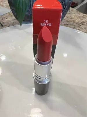 Expired -MAC Cosmetics: Ruby Woo Retro Matte Lipstick • $10