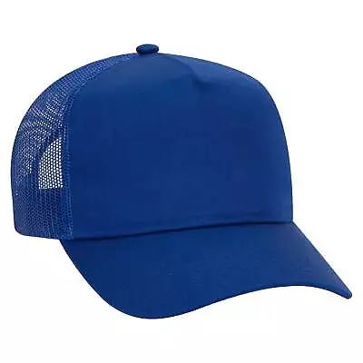 32-285 OTTO CAP 5 Panel Mid Profile Mesh Back Trucker Hat • $12.17