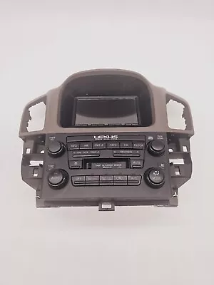 Lexus Oem Rx300 Front Navigation Cd Player Radio Stereo Monitor Display 99-03 • $175