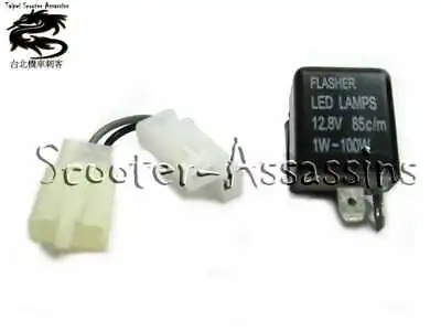 LED FLASHER RELAY For KAWASAKI H1/Mach KH ZXR400 KZ GPZ 1100 Z 550 • £17.36