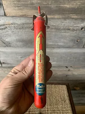 Vintage Matco Midget Fire Extinguisher • $54.52