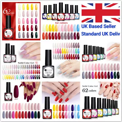 £3.78 • Buy UR SUGAR UV LED Nail Gel Polish Soak Off Varnish Base Top Coat 7.5ml UK SELLER