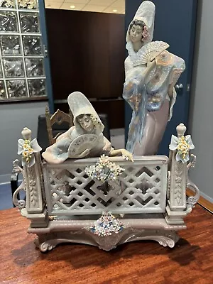 Lladro Large Figurine “1826 On The Balcony” (#57/1000) New! • $1200