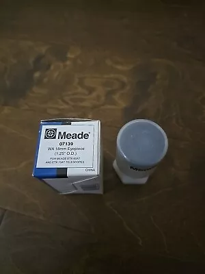 Meade 07139 1.25  18mm Wide Angle Telescope Eyepiece Multi-Coated • $49.95