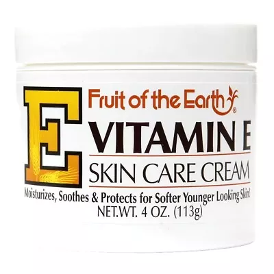 Fruit Of The Earth Vitamin E Skin Care Cream 4 Oz Cream • $7.53