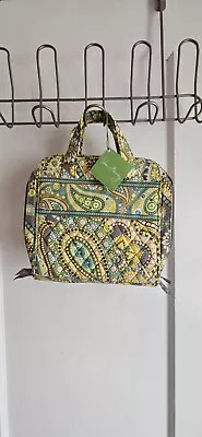 NWT Vera Bradley Tech Organizer Lemon Parfait Double Handles • $19.99