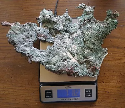 Michigan Native Copper 12-3/4 In X 8+ In 3547g   ( 7.82 Lbs. ) Display Specimen • $450