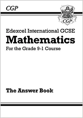 Edexcel International GCSE Maths Answers For Workbook For The Grade 9 1 Course  • £3.04